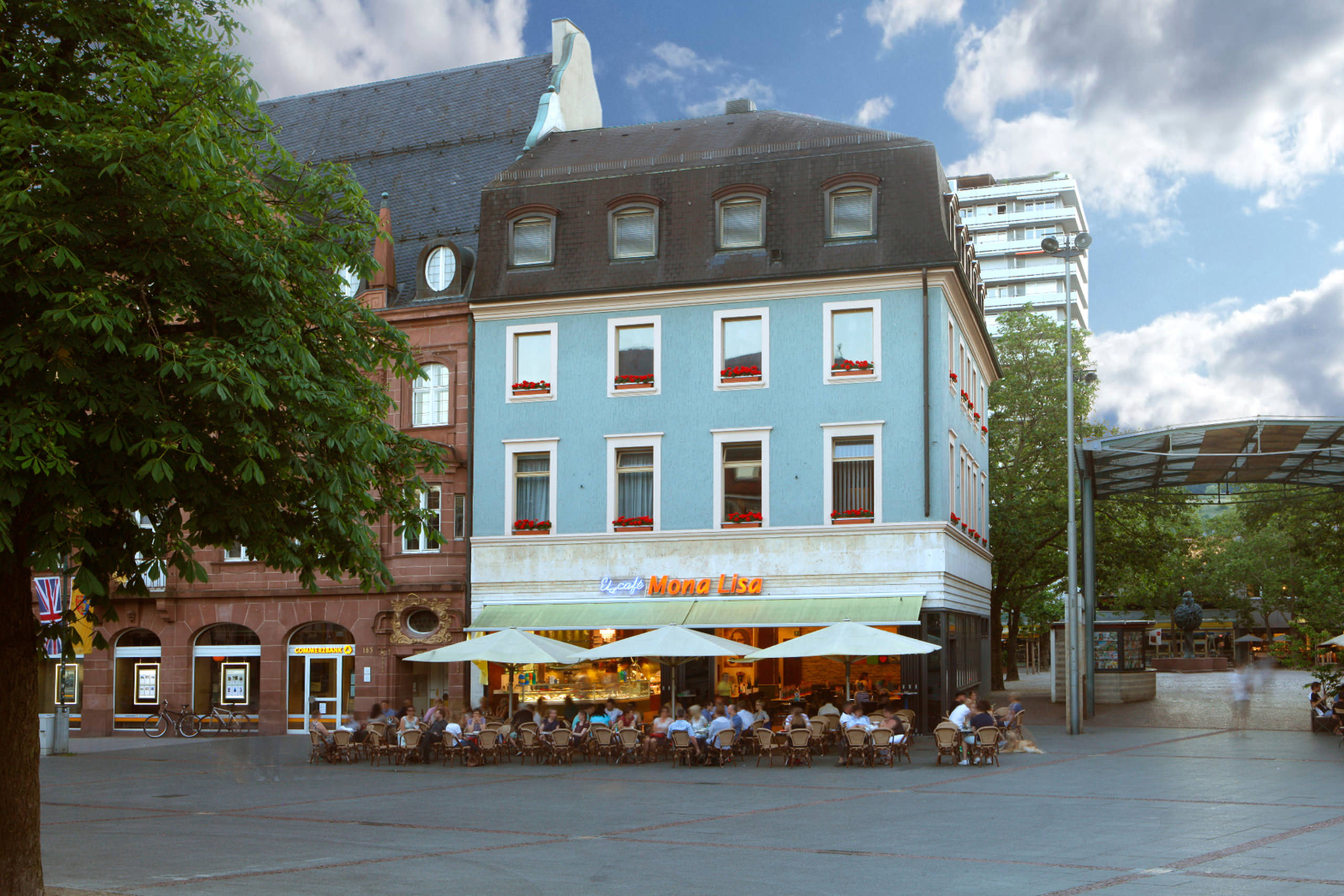 Lörrach am Marktplatz